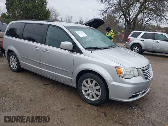 2012 Chrysler Town & Country Touring with VIN 2C4RC1BG8CR170096, listed as a IAAI auction lot 42084407 with 96,296 mi miles. Bid and sale history available at carsss.com. Image 1.