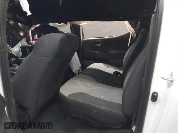 2023 Toyota Tacoma SR with VIN 3TMCZ5ANXPM652495, listed as a IAAI auction lot 42375230 with 26,736 mi miles and . Bid and sale history available at DreamBid. Image 8.