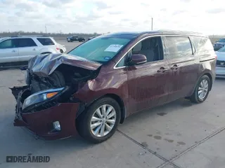 2018 Kia Sedona EX with VIN KNDMC5C14J6379626, listed as a IAAI auction lot 41774979 with 58,710 mi miles. Bid and sale history available at carsss.com. Image 2.