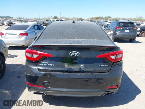 2015 Hyundai Sonata Limited with VIN 5NPE34AF9FH189704, listed as a IAAI auction lot 41774078 with 175,042 mi miles and . Bid and sale history available at carsss.com. Image 16.