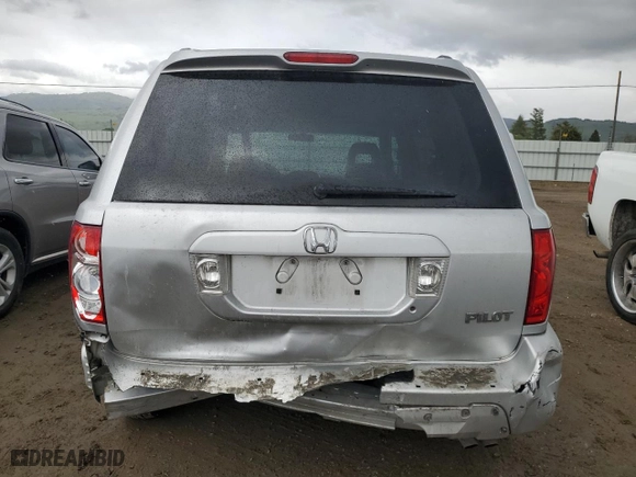 2005 Honda Pilot EX-L with NAVI with VIN 2HKYF18755H570319, listed as a Copart auction lot 51224255 with 222,193 mi miles and Salvage Title. Bid and sale history available at carsss.com. Image 6.