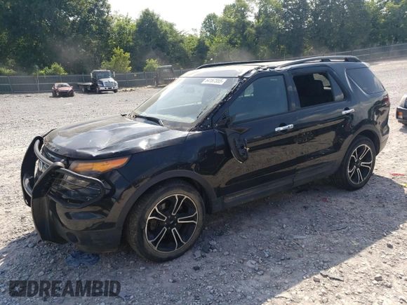 2014 Ford Explorer Sport with VIN 1FM5K8GT4EGB77000, listed as a Copart auction lot 64167555 with 72,139 mi miles and Salvage title. Bid and sale history available at DreamBid. Image 1.