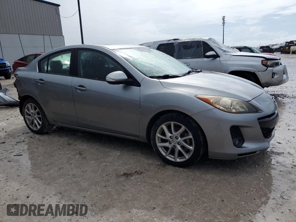 2012 Mazda 3 s Touring with VIN JM1BL1V58C1575388, listed as a Copart auction lot 79619744 with 132,627 mi miles and Salvage Title. Bid and sale history available at carsss.com. Image 4.