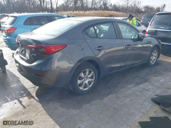 2014 Mazda Mazda3 i Sport with VIN JM1BM1U72E1168251, listed as a IAAI auction lot 41128215 with 155,283 mi miles. Bid and sale history available at carsss.com. Image 4.