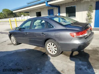 2010 Hyundai Azera GLS with VIN KMHFC4DD5AA484650, listed as a Copart auction lot 46832605 with 206,784 mi miles and Salvage Title. Bid and sale history available at carsss.com. Image 2.