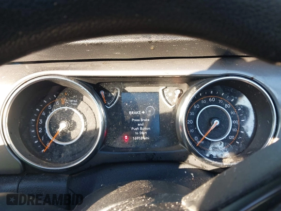 2021 Jeep Gladiator Sport S z VIN 1C6JJTAG4ML599463, wystawiony jako IAAI lot #41312938 z przebiegiem 169 189 mil mil oraz . Historia ofert i sprzedaży dostępna na DreamBid. Obrazek 7.