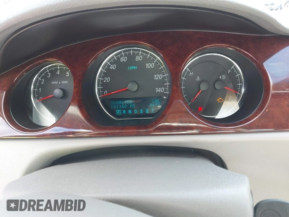 2006 Buick Lucerne CXL with VIN 1G4HD57296U210072, listed as a IAAI auction lot 41081880 with 141,160 mi miles. Bid and sale history available at carsss.com. Image 7.
