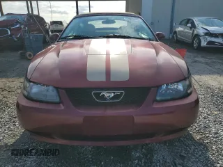 2004 Ford Mustang Deluxe with VIN 1FAFP44484F109180, listed as a Copart auction lot 53024575 with 117,917 mi miles and Salvage Title. Bid and sale history available at carsss.com. Image 5.