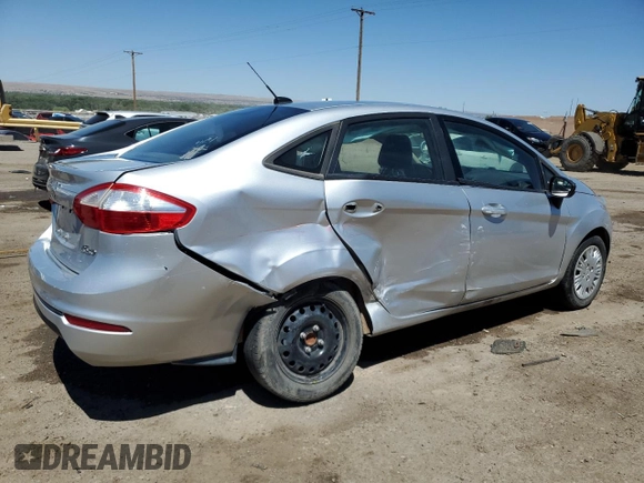 2017 Ford Fiesta S с VIN 3FADP4AJ8HM170164, выставлен на аукционе Copart как лот 56561385 с пробегом 44 962 миль миль и Списание • Salvage title. История ставок и продаж доступна на DreamBid. Изображение 3.