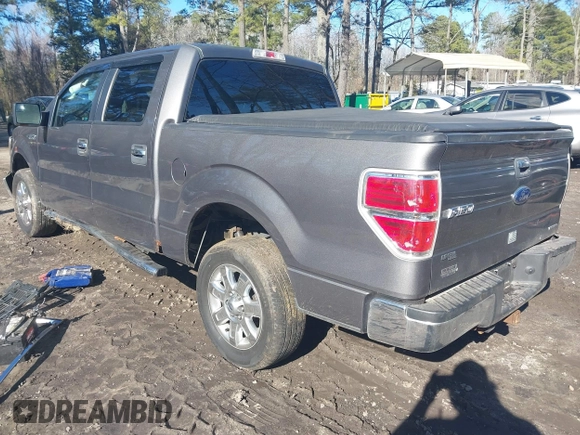 2013 Ford F-150 XL with VIN 1FTEW1CM4DKG06680, listed as a IAAI auction lot 41639948 with 133,539 mi miles. Bid and sale history available at carsss.com. Image 3.