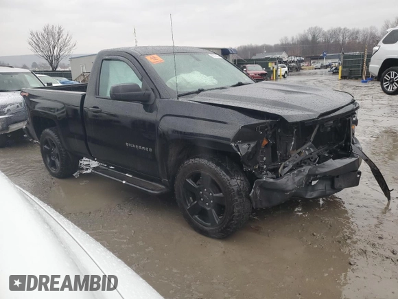 2016 Chevrolet Silverado 1500 Work Truck with VIN 1GCNKNEH5GZ231848, listed as a Copart auction lot 83675824 with Not Provided miles and Salvage Title. Bid and sale history available at DreamBid. Image 4.