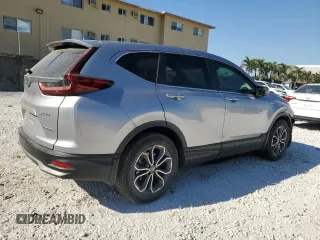 2020 Honda CR-V EX with VIN 7FART6H52LE018818, listed as a Copart auction lot 49762645 with 65,923 mi miles and Salvage Title. Bid and sale history available at DreamBid. Image 3.