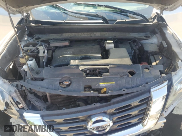 2018 Nissan Pathfinder SL with VIN 5N1DR2MN2JC638240, listed as a Copart auction lot 61828275 with 131,216 mi miles and Salvage title. Bid and sale history available at DreamBid. Image 12.