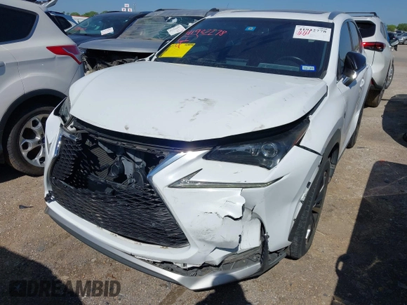 2016 Lexus NX 200t with VIN JTJYARBZ6G2023052, listed as a IAAI auction lot 41932778 with 106,241 mi miles. Bid and sale history available at carsss.com. Image 6.