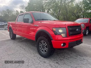 2013 Ford F-150 XL with VIN 1FTFW1EF9DKD50104, listed as a Copart auction lot 56274805 with 262,904 mi miles and Clean Title. Bid and sale history available at DreamBid. Image 1.