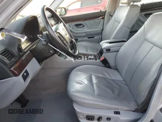 2001 BMW 7 Series 740iL with VIN WBAGH83451DP25363, listed as a Copart auction lot 88449105 with 153,265 mi miles and Salvage Title. Bid and sale history available at carsss.com. Image 7.