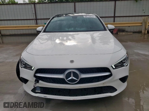 2023 Mercedes-Benz CLA 250 with VIN W1K5J4HB1PN412785, listed as a Copart auction lot 58172615 with 22,998 mi miles and Salvage title. Bid and sale history available at DreamBid. Image 5.