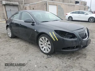 2011 Buick Regal CXL Turbo TO7 with VIN W04G15GVXB1117179, listed as a Copart auction lot 88866075 with 136,210 mi miles and Clean Title. Bid and sale history available at carsss.com. Image 4.