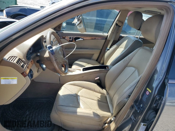 2008 Mercedes-Benz E-Class Luxury 3.5L with VIN WDBUF56X38B185225, listed as a Copart auction lot 52791705 with 0 mi miles and Clean Title. Bid and sale history available at carsss.com. Image 7.