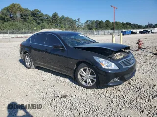 2015 Infiniti Q40 with VIN JN1CV6AR3FM524200, listed as a Copart auction lot 72006554 with 98,715 mi miles and Salvage Title. Bid and sale history available at carsss.com. Image 4.