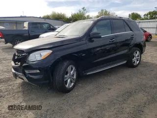 2012 Mercedes-Benz M 350 with VIN 4JGDA5HB1CA040065, listed as a Copart auction lot 52926495 with 106,833 mi miles and Salvage title. Bid and sale history available at DreamBid. Image 1.