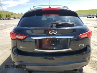2011 Infiniti FX with VIN JN8AS1MW8BM734582, listed as a Copart auction lot 56852125 with 140,507 mi miles and Salvage title. Bid and sale history available at DreamBid. Image 6.