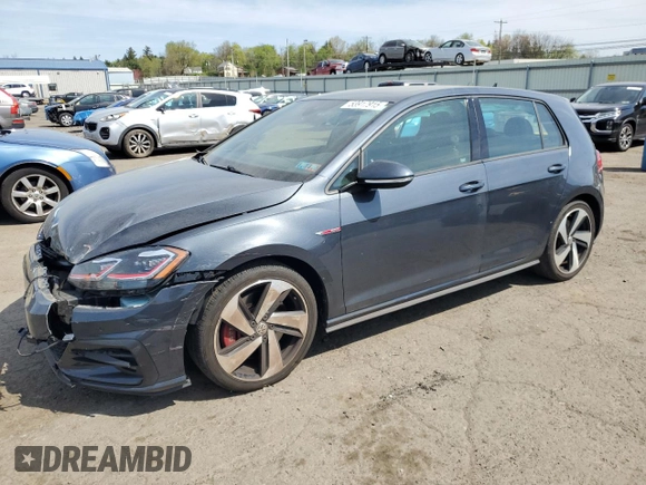 2019 Volkswagen GTI S с VIN 3VW5T7AU4KM009725, выставлен на аукционе Copart как лот 53917915 с пробегом 43 961 миль миль и Списание • Salvage title. История ставок и продаж доступна на DreamBid. Изображение 1.