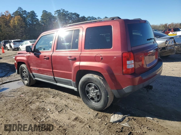 2012 Jeep Patriot Sport with VIN 1C4NJPBB8CD526125, listed as a Copart auction lot 84484494 with 129,184 mi miles and Salvage Title. Bid and sale history available at DreamBid. Image 2.