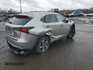 2021 Lexus NX 300 z VIN JTJGARDZ4M2253676, wystawiony jako Copart lot #51236905 z przebiegiem 49 592 mil mil oraz Szkoda całkowita • Salvage title. Historia ofert i sprzedaży dostępna na DreamBid. Obrazek 3.