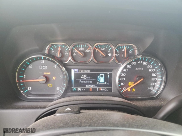 2017 Chevrolet Tahoe LT with VIN 1GNSKBKCXHR128539, listed as a Copart auction lot 48306495 with 106,973 mi miles and Salvage Title. Bid and sale history available at carsss.com. Image 9.
