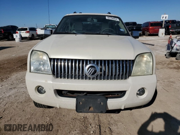 2009 Mercury Mountaineer Premier with VIN 4M2EU38E19UJ00233, listed as a Copart auction lot 80706954 with 247,145 mi miles and Salvage Title. Bid and sale history available at carsss.com. Image 5.
