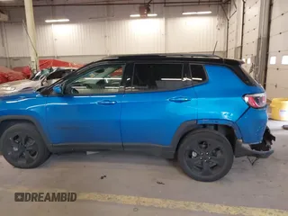 2019 Jeep Compass Latitude with VIN 3C4NJDBB7KT741048, listed as a IAAI auction lot 41597839 with 59,431 mi miles and . Bid and sale history available at DreamBid. Image 14.