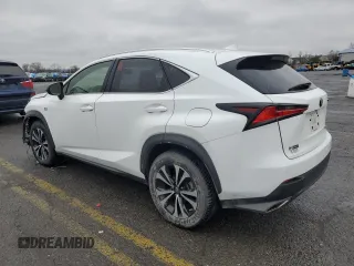 2020 Lexus NX 300 F Sport z VIN JTJSARDZ8L5015532, wystawiony jako Copart lot #52137535 z przebiegiem 14 602 mil mil oraz Szkoda całkowita • Salvage title. Historia ofert i sprzedaży dostępna na DreamBid. Obrazek 2.