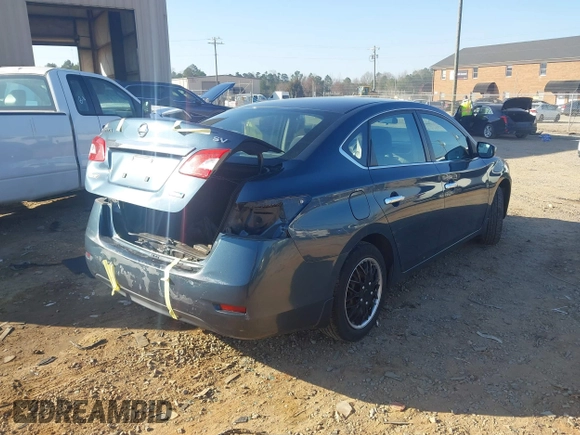 2013 Nissan Sentra SV with VIN 1N4AB7AP0DN908532, listed as a IAAI auction lot 41782881 with 193,296 mi miles and . Bid and sale history available at DreamBid. Image 4.