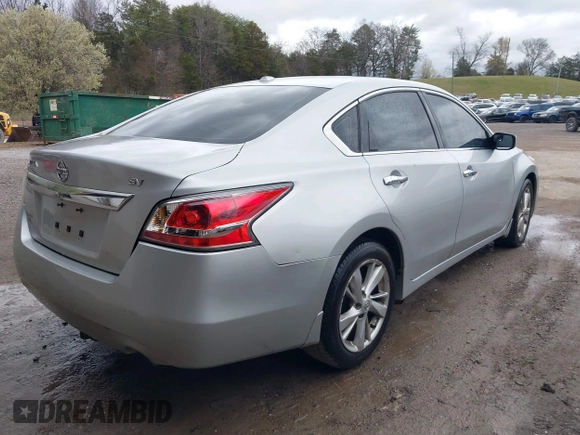 2015 Nissan Altima SL with VIN 1N4AL3AP2FC160905, listed as a IAAI auction lot 41829459 with 119,317 mi miles and . Bid and sale history available at DreamBid. Image 4.