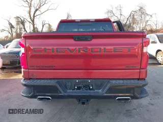 2021 Chevrolet Silverado 1500 LT Trail Boss with VIN 1GCPYFEL7MZ289974, listed as a IAAI auction lot 41415786 with 58,077 mi miles and . Bid and sale history available at DreamBid. Image 17.