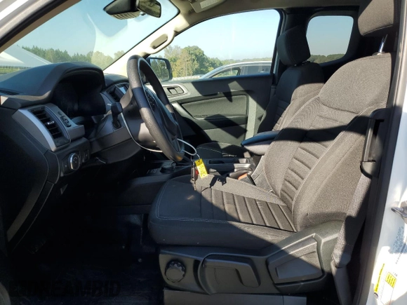 2022 Ford Ranger XL with VIN 1FTER1FH5NLD32553, listed as a Copart auction lot 76031904 with 23,644 mi miles and Salvage Title. Bid and sale history available at DreamBid. Image 7.