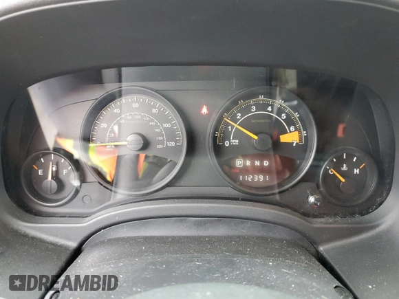 2017 Jeep Compass Sport SE with VIN 1C4NJDBB7HD173530, listed as a Copart auction lot 55295085 with 112,391 mi miles and Salvage title. Bid and sale history available at DreamBid. Image 9.