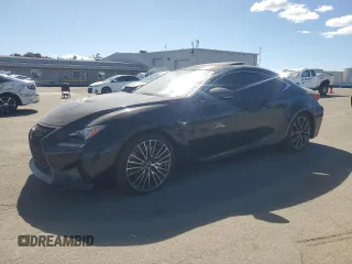 2015 Lexus RC F with VIN JTHHP5BC1F5003017, listed as a Copart auction lot 47482025 with 71,569 mi miles and Salvage Title. Bid and sale history available at carsss.com. Image 1.