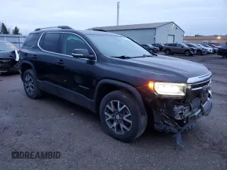 2021 GMC Acadia SLE with VIN 1GKKNRLSXMZ137772, listed as a Copart auction lot 85474484 with 44,932 mi miles and Salvage Title. Bid and sale history available at carsss.com. Image 4.
