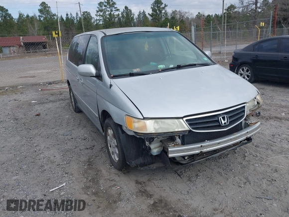 2004 Honda Odyssey EX with VIN 5FNRL18694B118357, listed as a IAAI auction lot 41508682 with 169,017 mi miles and . Bid and sale history available at DreamBid. Image 1.