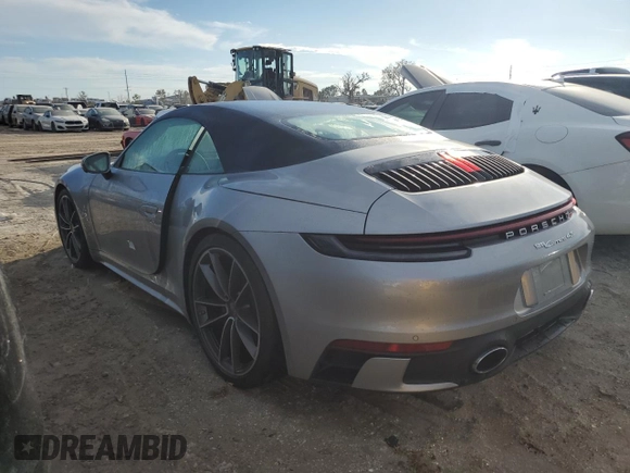 2020 Porsche 911 Carrera S with VIN WP0CB2A97LS263546, listed as a Copart auction lot 75195014 with Not Provided miles and Salvage Title. Bid and sale history available at carsss.com. Image 2.