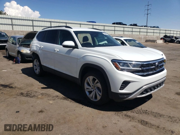2021 Volkswagen Atlas SE z VIN 1V2HR2CA9MC610541, wystawiony jako Copart lot #60108155 z przebiegiem 29 700 mil mil oraz Szkoda całkowita • Salvage title. Historia ofert i sprzedaży dostępna na DreamBid. Obrazek 4.