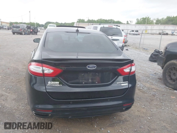 2016 Ford Fusion Titanium with VIN 3FA6P0K97GR118922, listed as a IAAI auction lot 42121212 with 256,584 mi miles and . Bid and sale history available at DreamBid. Image 16.