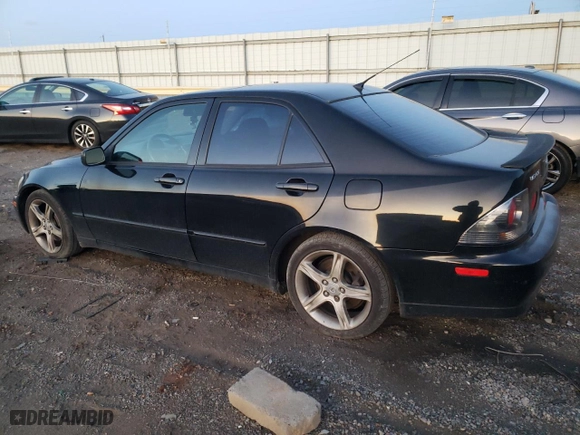 2002 Lexus IS 300 with VIN JTHBD192620050250, listed as a Copart auction lot 49235005 with 177,587 mi miles and Salvage Title. Bid and sale history available at carsss.com. Image 2.