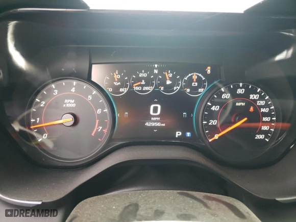 2018 Chevrolet Camaro 2SS with VIN 1G1FH1R73J0178956, listed as a Copart auction lot 41835695 with 42,956 mi miles and Salvage Title. Bid and sale history available at carsss.com. Image 9.