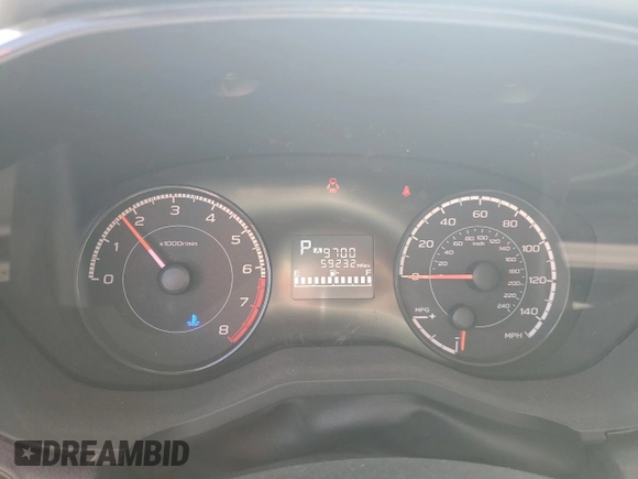 2018 Subaru Impreza with VIN 4S3GKAA63J3605003, listed as a Copart auction lot 51474825 with 59,232 mi miles and Salvage title. Bid and sale history available at DreamBid. Image 9.