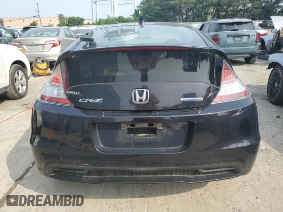 2015 Honda CR-Z EX with VIN JHMZF1C6XFS001437, listed as a Copart auction lot 60623515 with Not provided miles and Clean title. Bid and sale history available at DreamBid. Image 6.