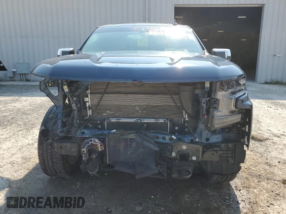 2021 Chevrolet Silverado 1500 LTZ with VIN 3GCUYGET9MG373240, listed as a Copart auction lot 75931194 with 12,585 mi miles and Salvage Title. Bid and sale history available at DreamBid. Image 5.