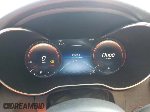 2020 Mercedes-Benz C 300 with VIN WDDWF8DB3LR530908, listed as a Copart auction lot 58015975 with 60,818 mi miles and Salvage title. Bid and sale history available at DreamBid. Image 9.